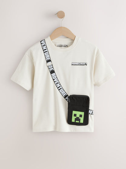 Dsiney Kidz - Stone Minecraft Bag T-Shirt (3-16yrs) image 4