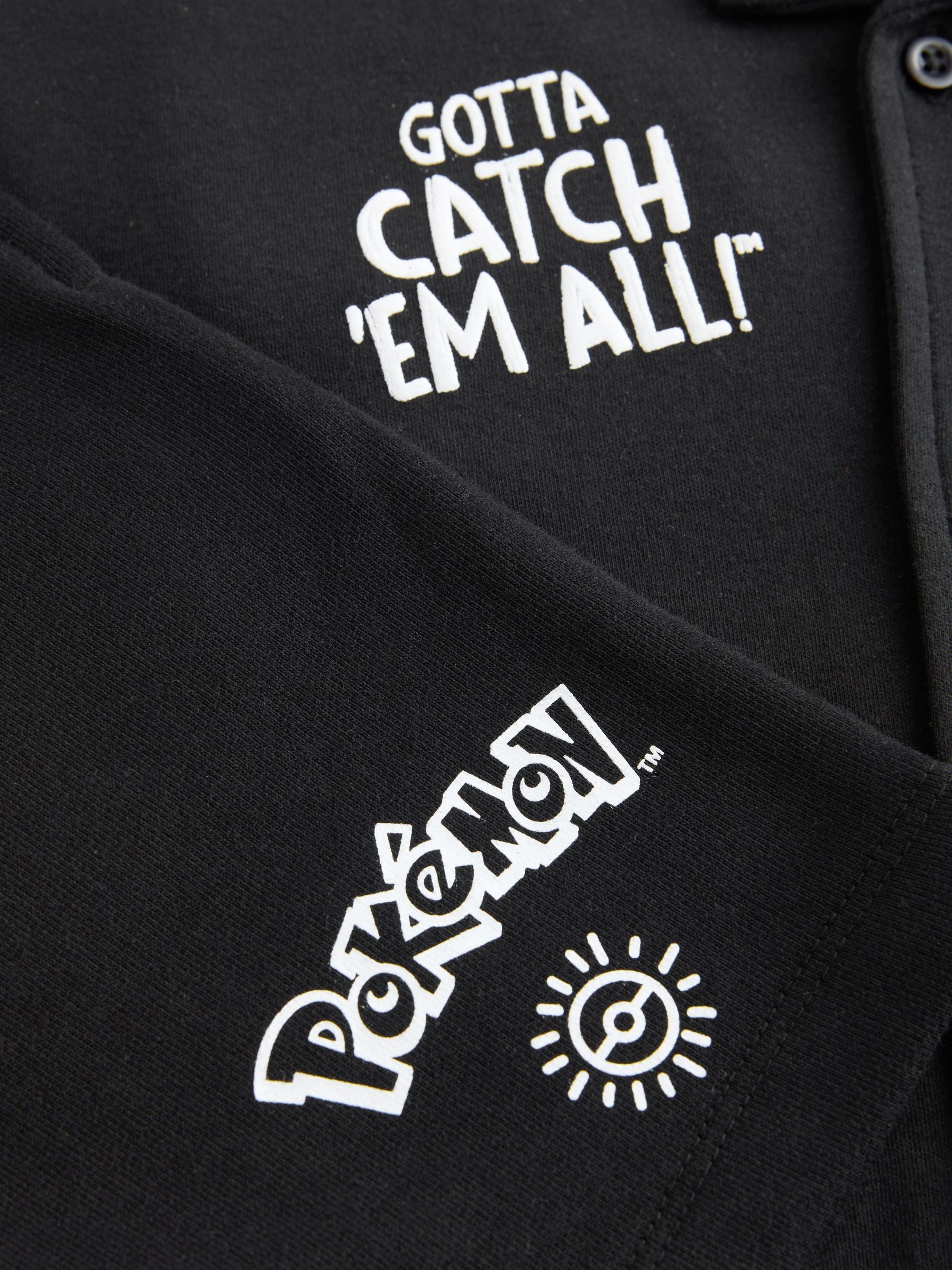 Dsiney Kidz - Black Pokemon Top and Shorts Set (4-14yrs) image 4