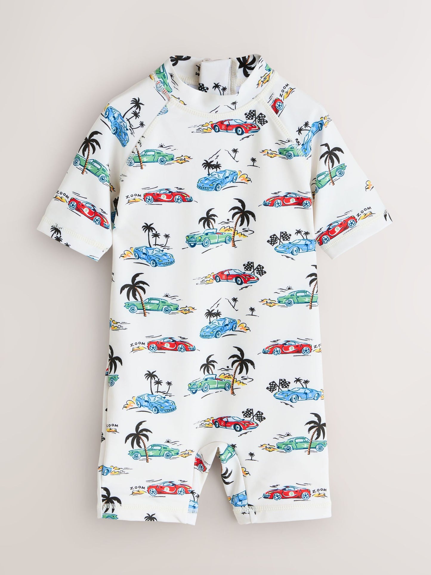 White Cath Kidston Sunsafe All-In-One Swimsuit (3mths-7yrs) image 2