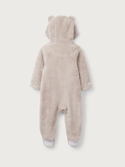 The White Company Natural Fleece Romper image 2