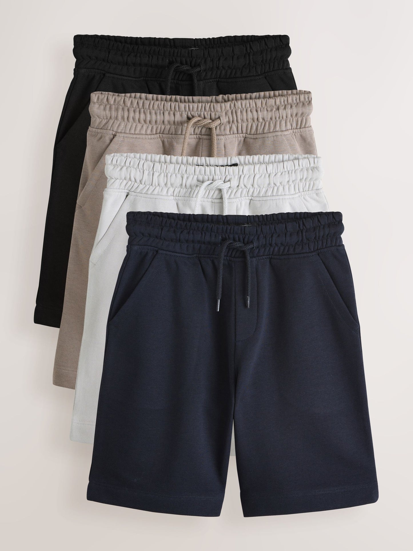 Dsiney Kidz - Grey/Natural/Navy/Black Loose Fit Basic Shorts (3-16yrs) image 1