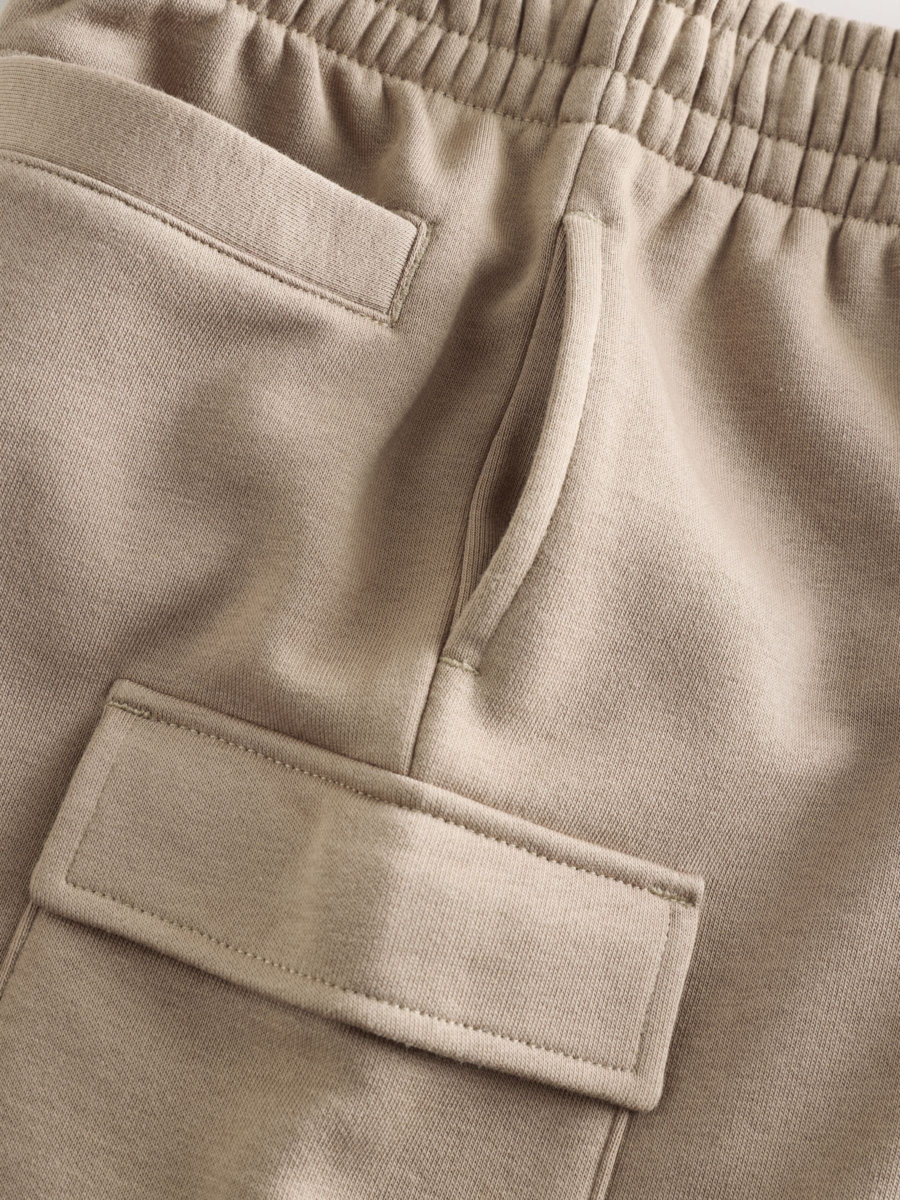 Dsiney Kidz - Stone Cargo Jersey Shorts (3-16yrs) image 4