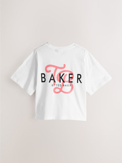 Baker by Ted Baker 3 Pack Oversized Graphic T-Shirts image 2