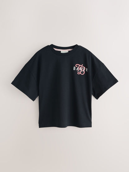 Baker by Ted Baker 3 Pack Oversized Graphic T-Shirts image 4