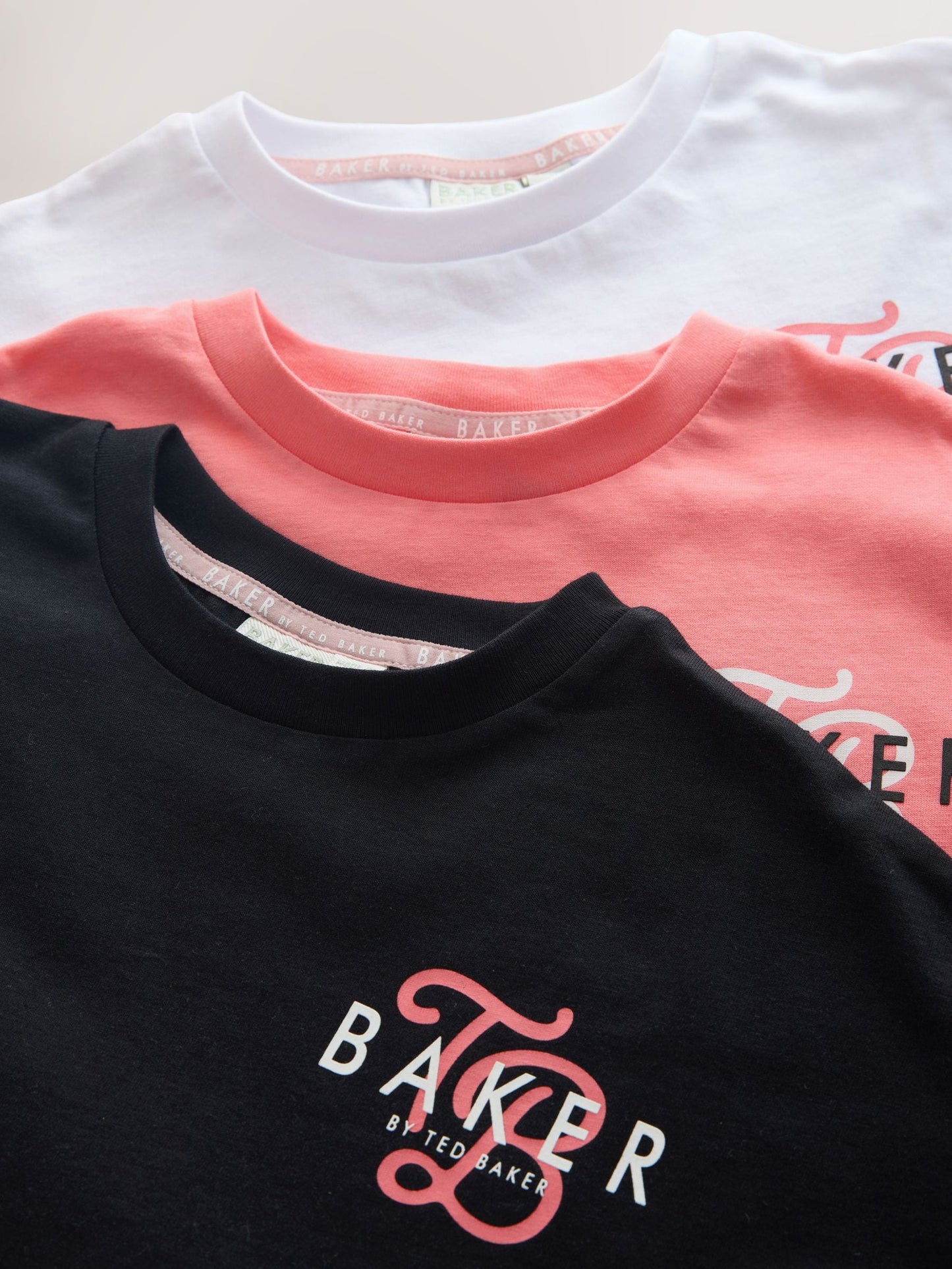 Baker by Ted Baker 3 Pack Oversized Graphic T-Shirts image 6