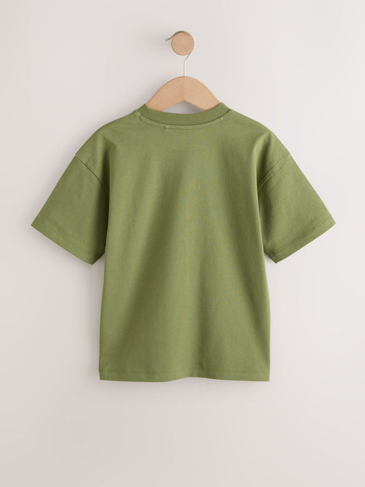 Dsiney Kidz - Green Controller Short Sleeve Graphic T-Shirt (3-16yrs) image 2
