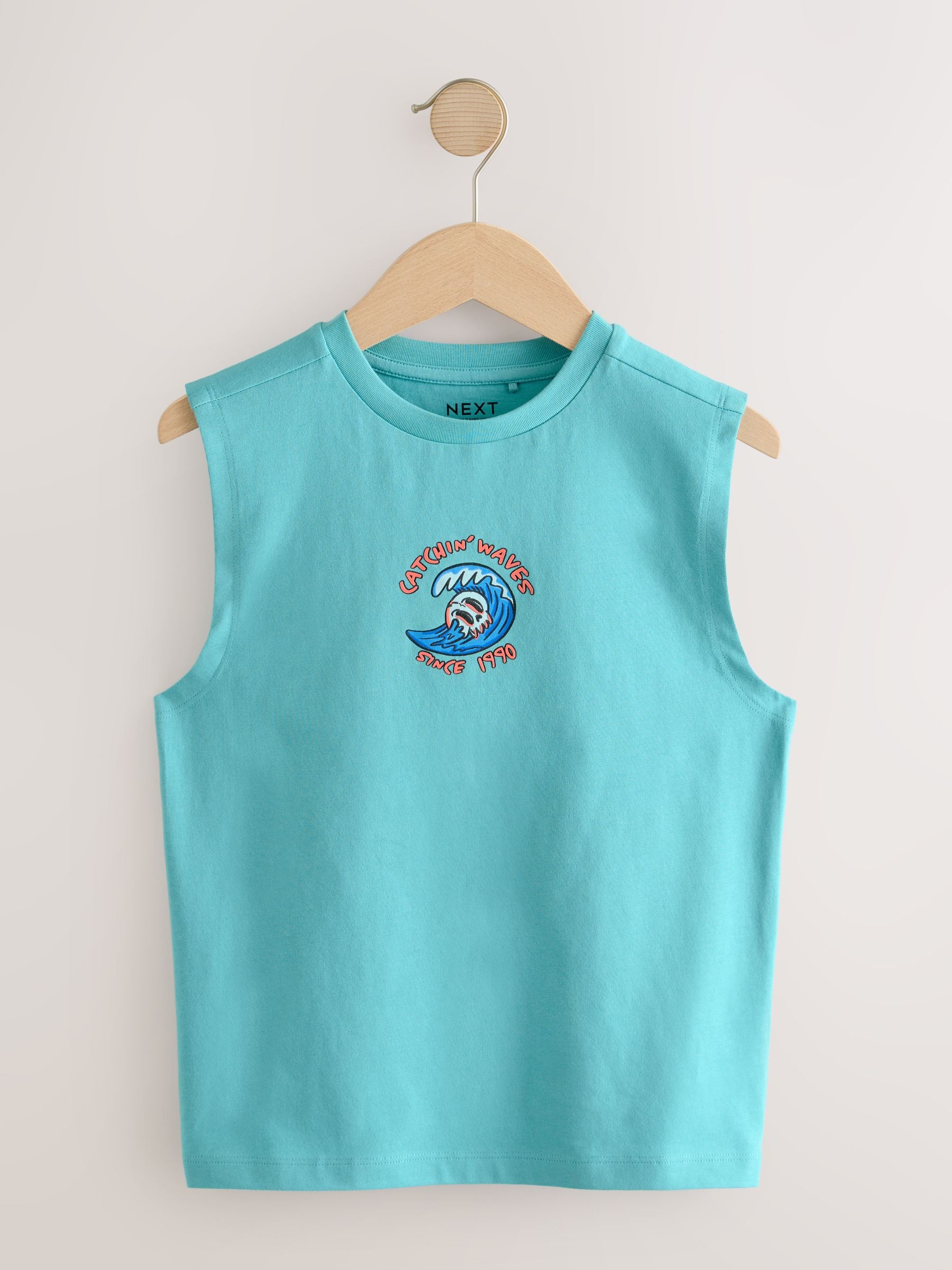 Dsiney Kidz - Peach/Blue/Green/Orange Tank Vest 4 Pack (3-16yrs) image 2