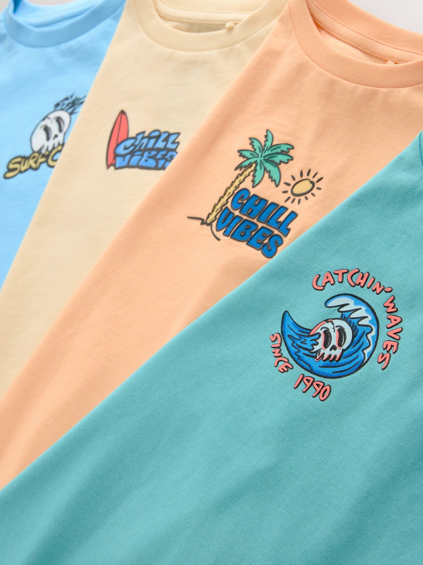 Dsiney Kidz - Peach/Blue/Green/Orange Tank Vest 4 Pack (3-16yrs) image 8