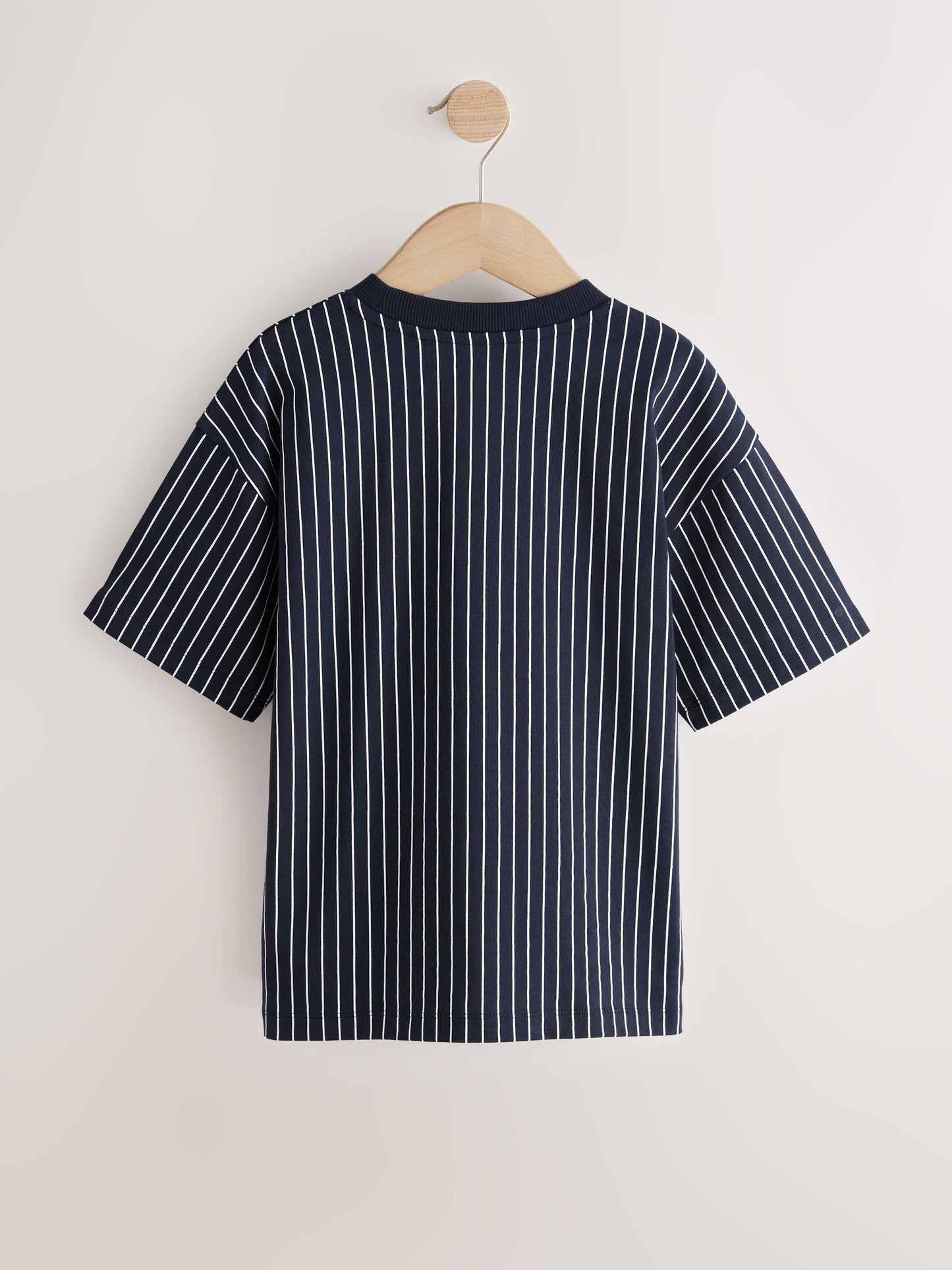Dsiney Kidz - Berry/Ecru/Navy Stripe Relaxed Fit Graphic Print Short Sleeve T-Shirts 3 Pack (3-16yrs) image 2