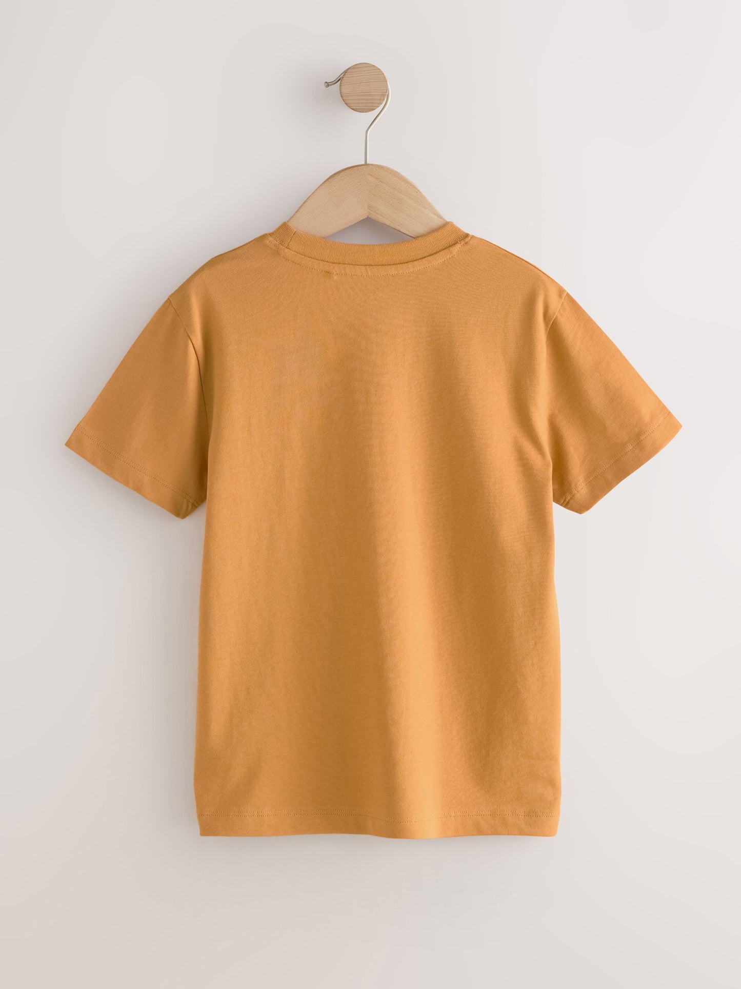 Dsiney Kidz - Berry/Navy/Teal/Ochre Short Sleeve Stag Embroidered T-Shirts 4 Pack (3-16yrs) image 3