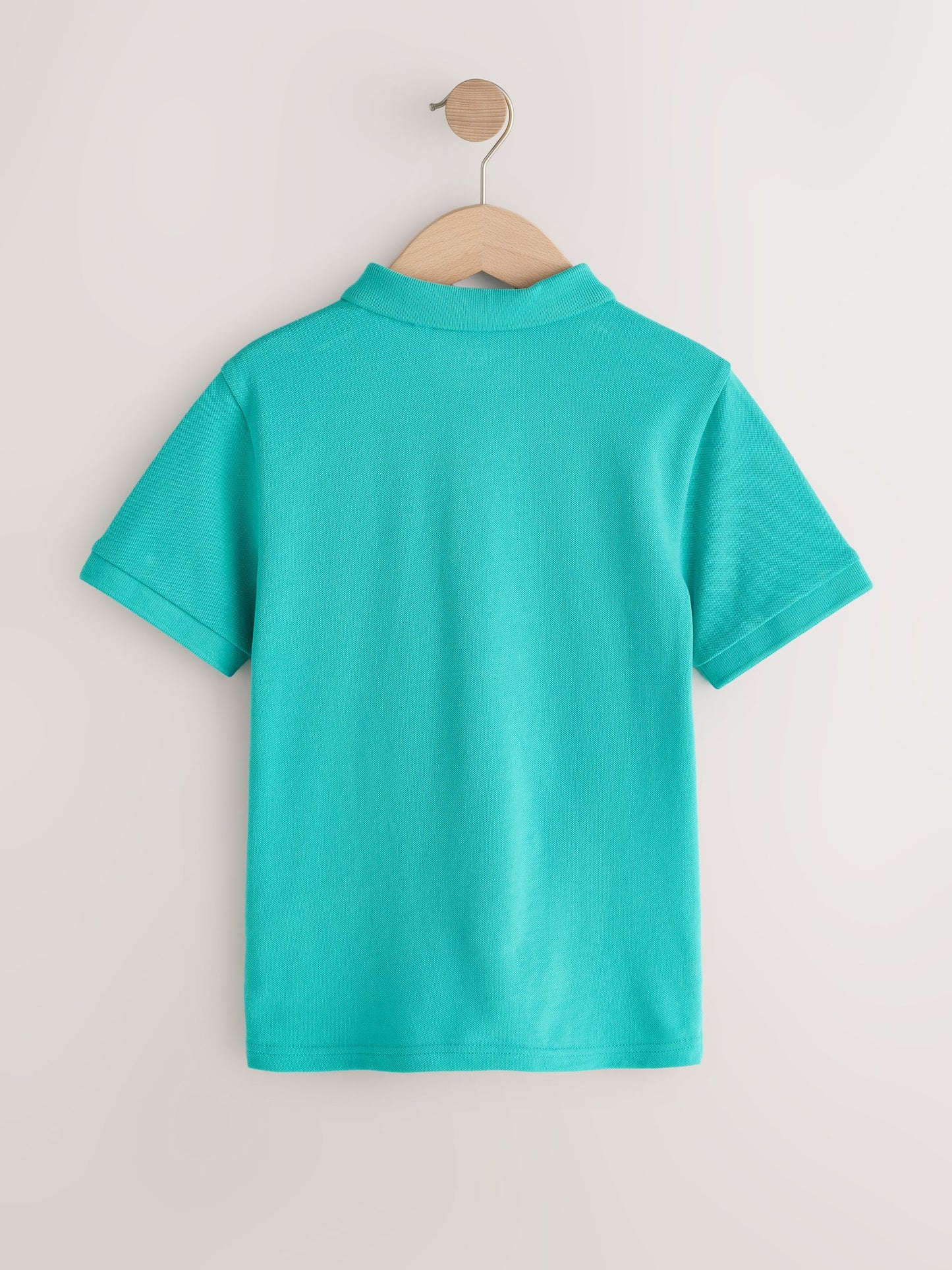 Dsiney Kidz - Stag Aqua Blue Short Sleeve Polo Shirt (3-16yrs) image 2