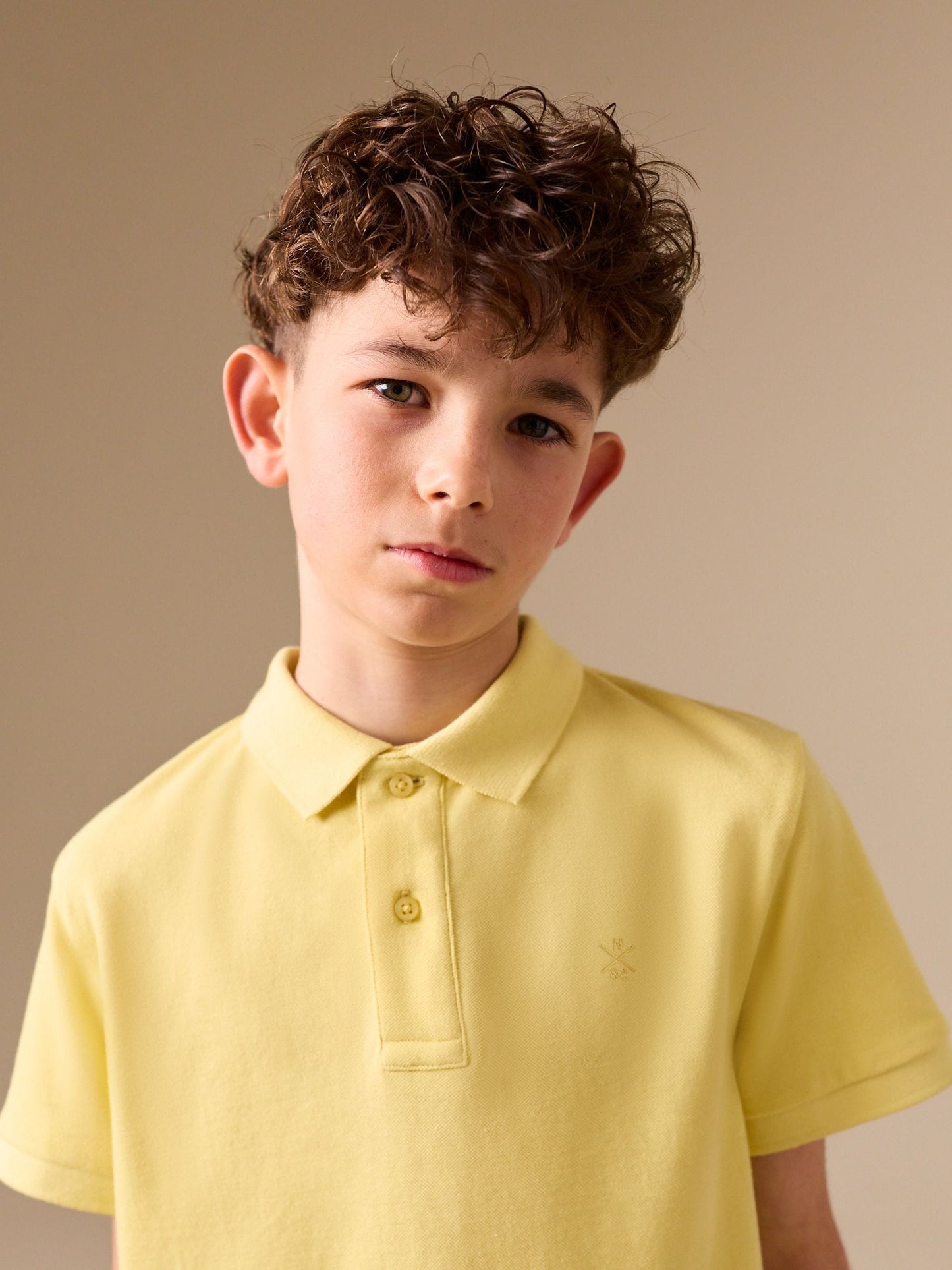 Dsiney Kidz - Yellow Sign Off Short Sleeve Polo Shirt (3-16yrs) image 4