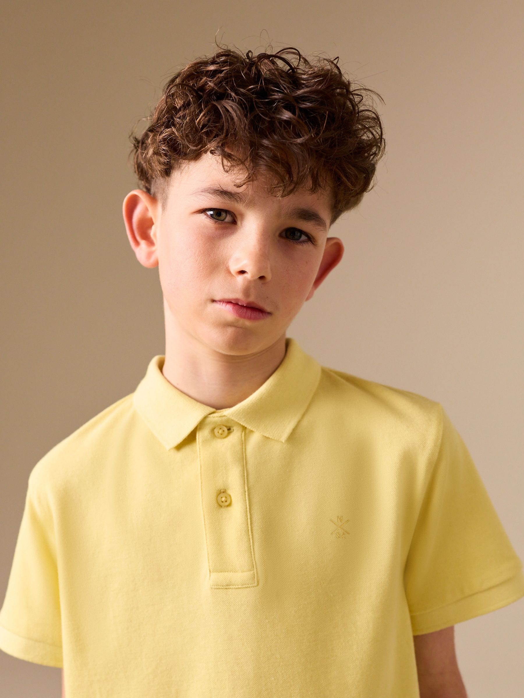 Dsiney Kidz - Yellow Sign Off Short Sleeve Polo Shirt (3-16yrs) image 4