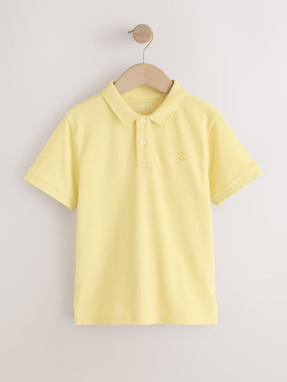 Dsiney Kidz - Yellow Sign Off Short Sleeve Polo Shirt (3-16yrs) image 5