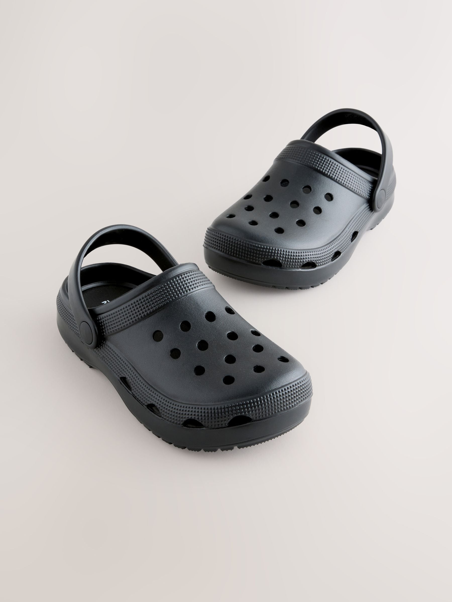 Black Comfort Clogs image 1