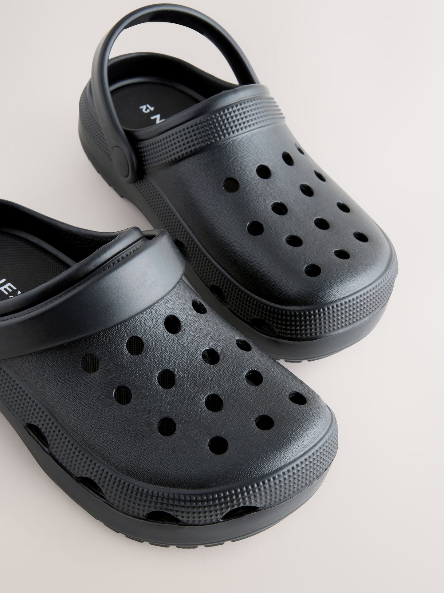 Black Comfort Clogs image 4