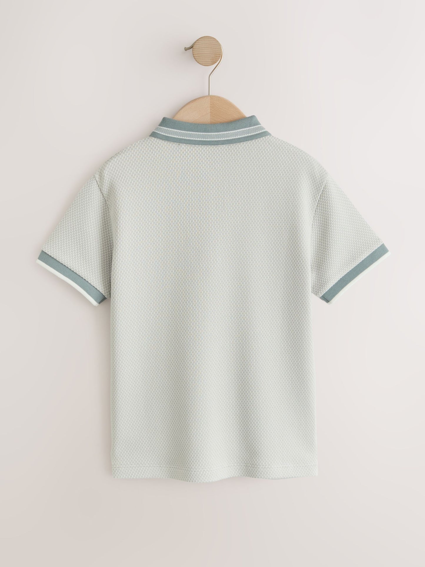 Dsiney Kidz - Mineral Geo Zip Neck Short Sleeve Polo Shirt (3-16yrs) image 2