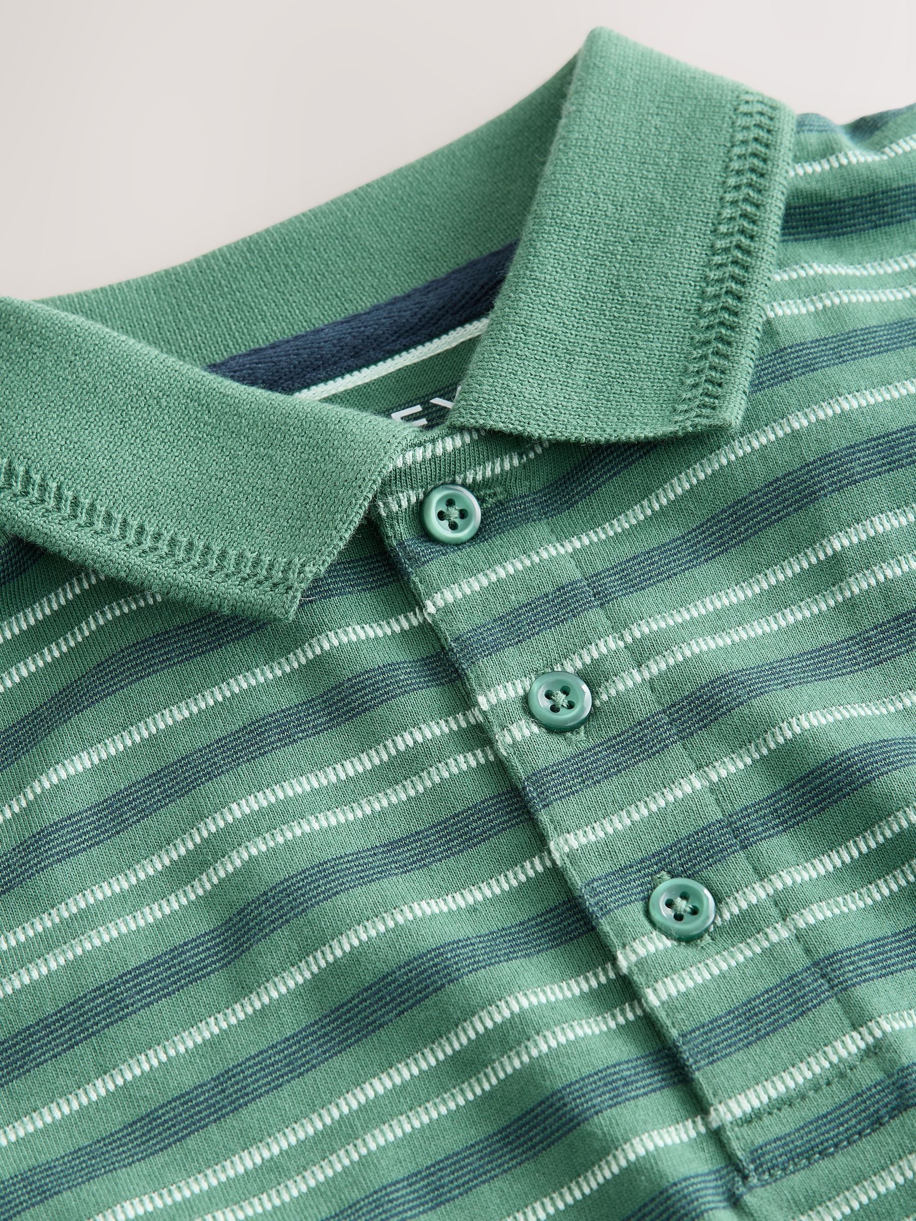 Dsiney Kidz - Green Short Sleeve Jersey Polo Shirt (3-16yrs) image 8
