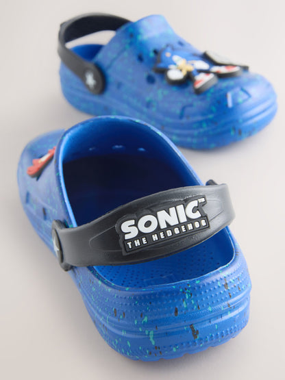 Blue Sonic Clogs image 5