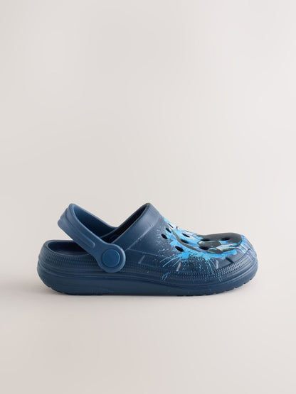 Blue Football Clogs image 4