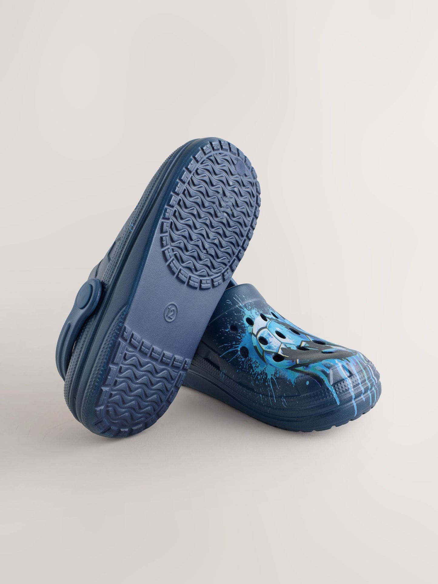 Blue Football Clogs image 7