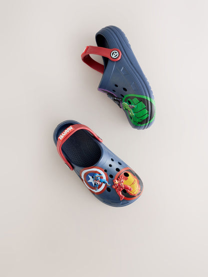 Navy/Red Marvel Clogs image 6