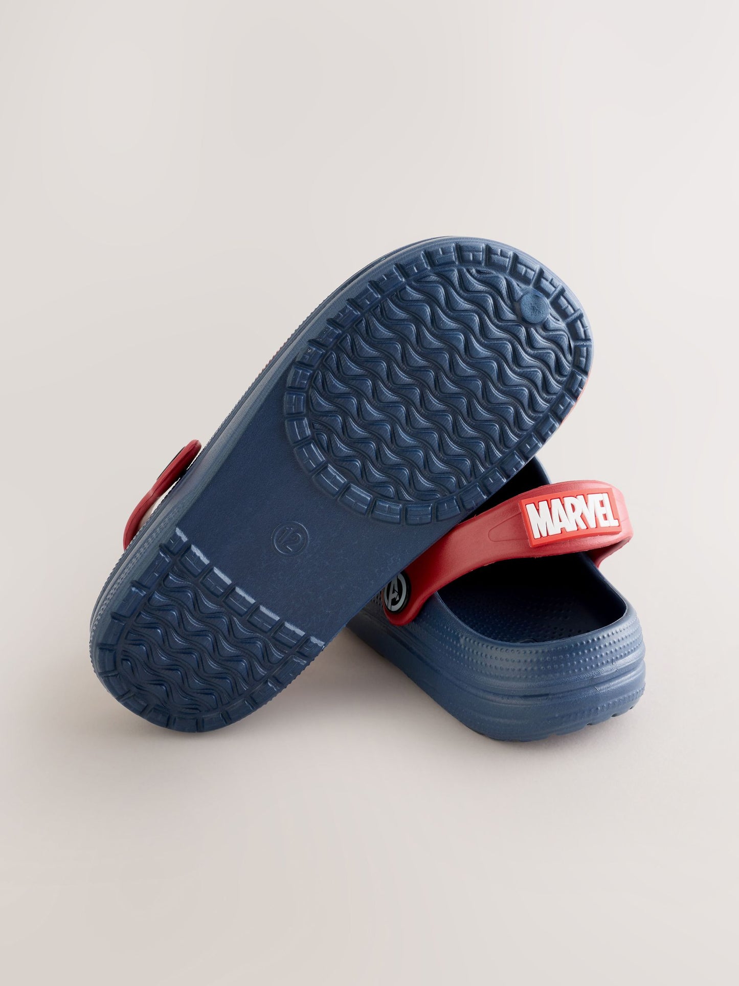 Navy/Red Marvel Clogs image 8