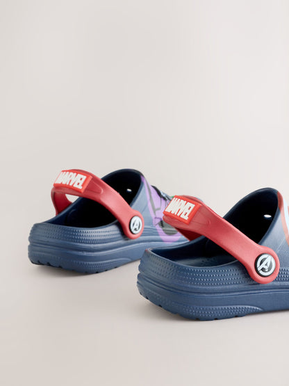 Navy/Red Marvel Clogs image 9