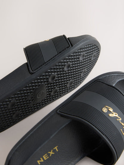 Black Subscribe Classic Sliders image 6