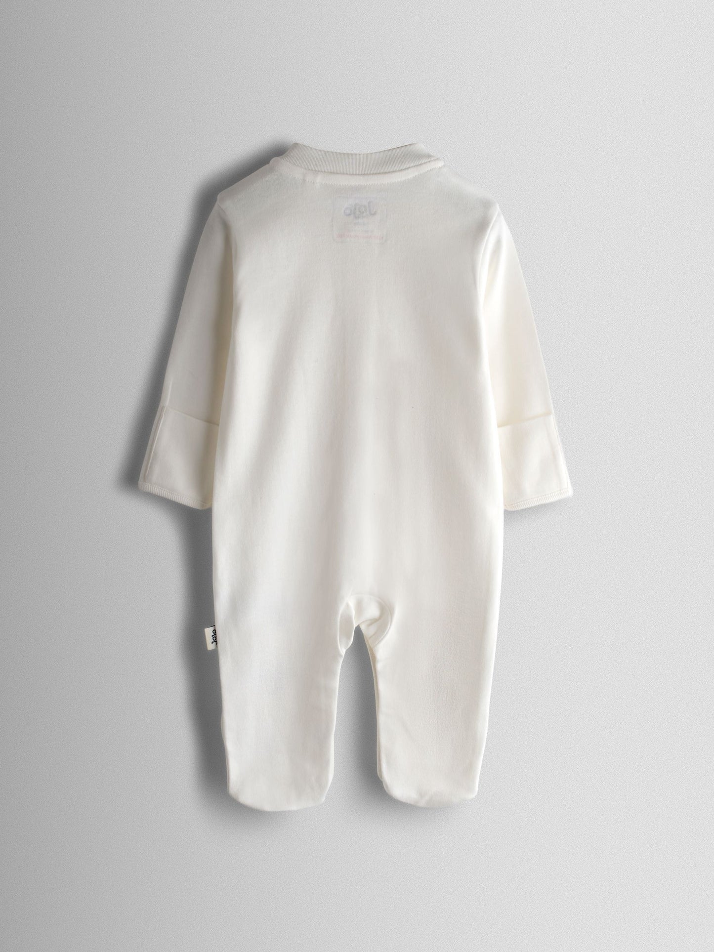 JoJo Maman Bébé Pink Bunny Cotton Footed 3 Pack Sleepsuit image 5