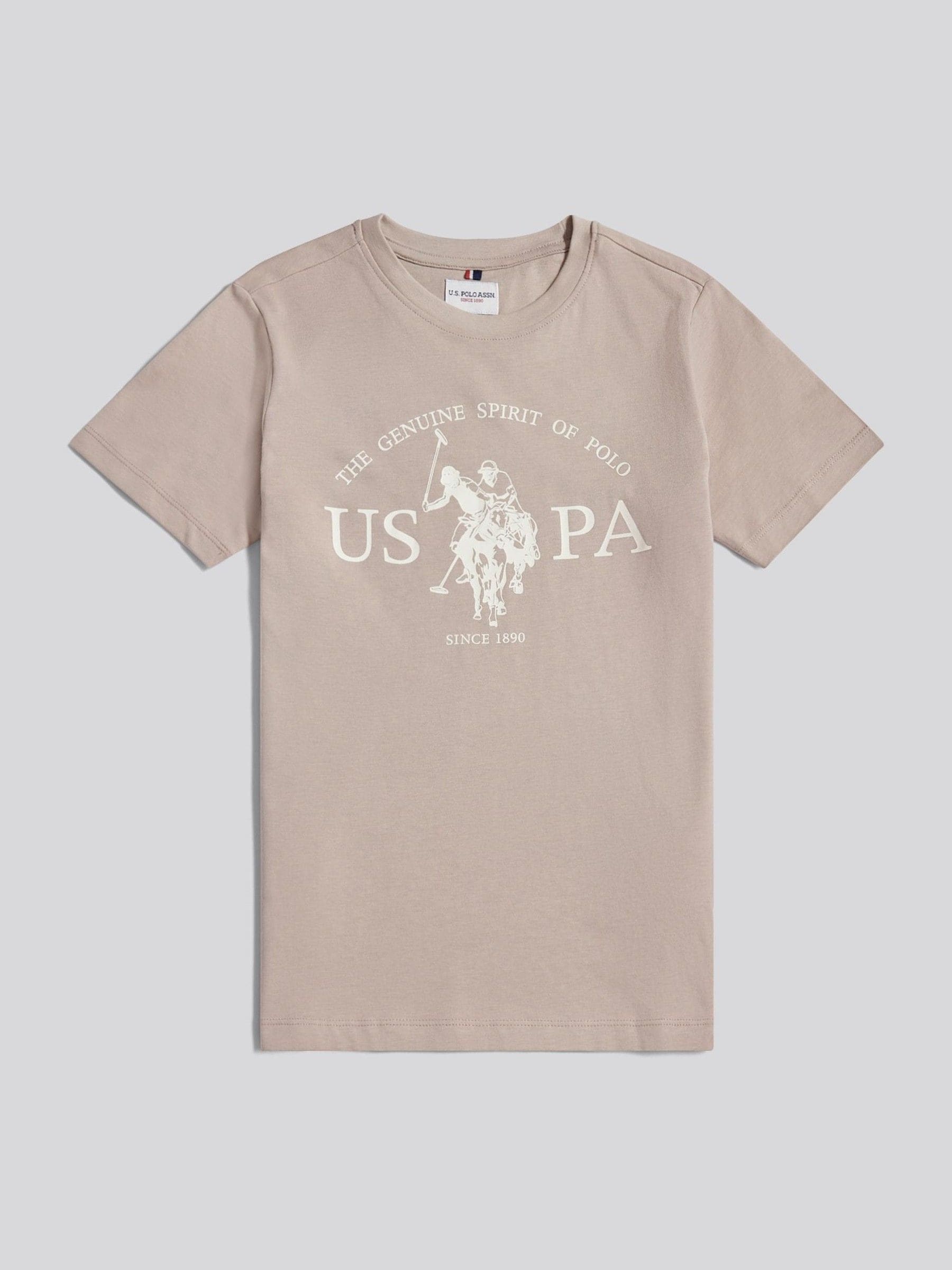 Dsiney Kidz - U.S. Polo Assn. Natural Double Horsemen Graphic T-Shirt image 5