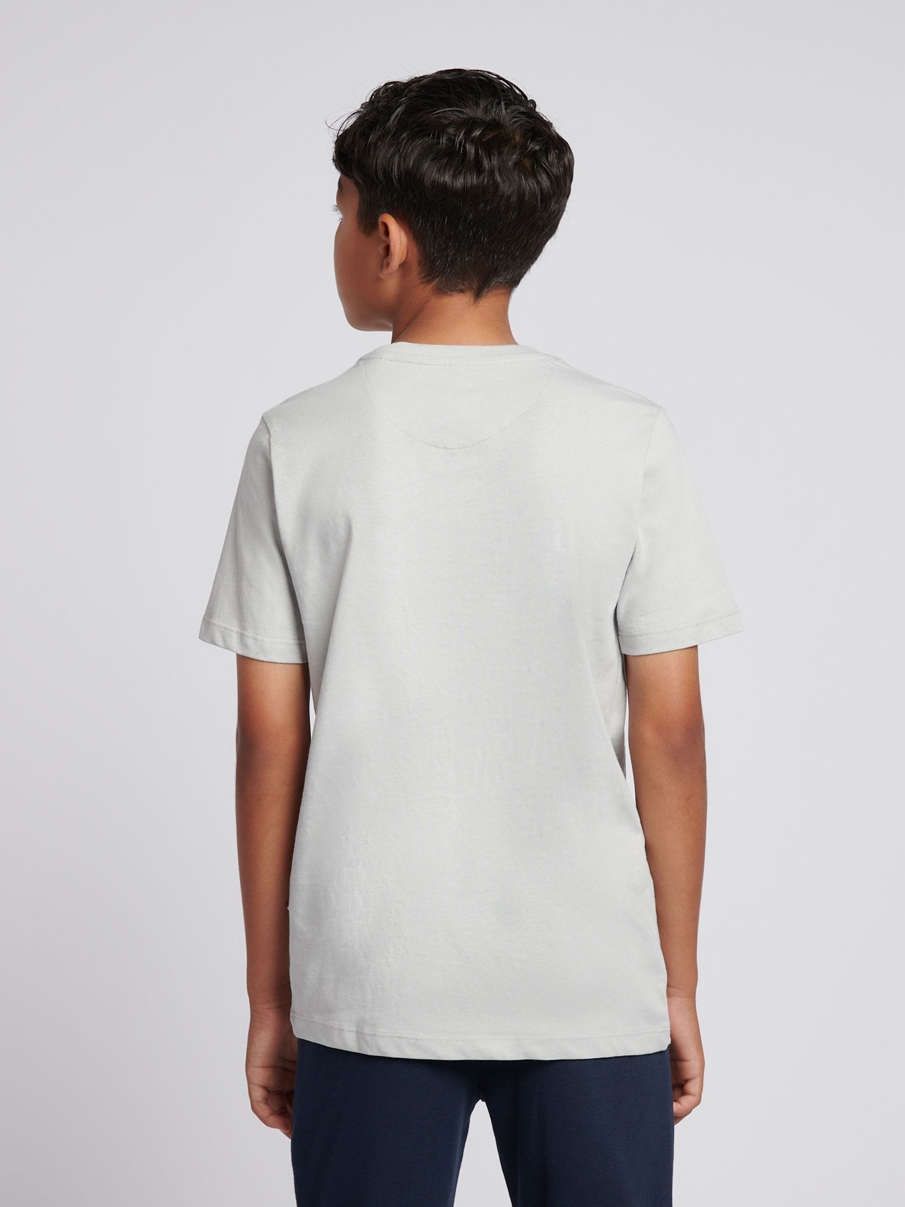 Dsiney Kidz - U.S. Polo Assn. Grey Double Horsemen Graphic T-Shirt image 4