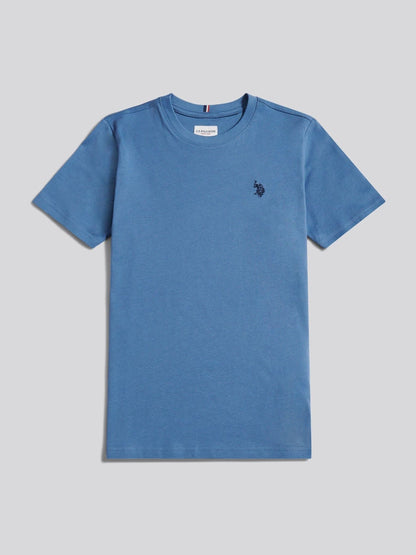 Dsiney Kidz - U.S. Polo Assn. Blue Texture Double Horsemen T-Shirt image 5
