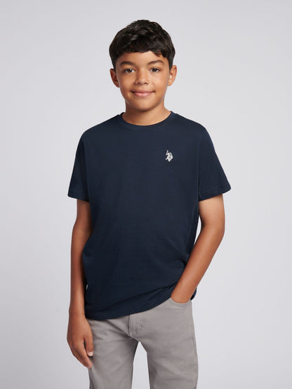 Dsiney Kidz - U.S. Polo Assn. Blue Boys Back Graphic T-Shirt image 1