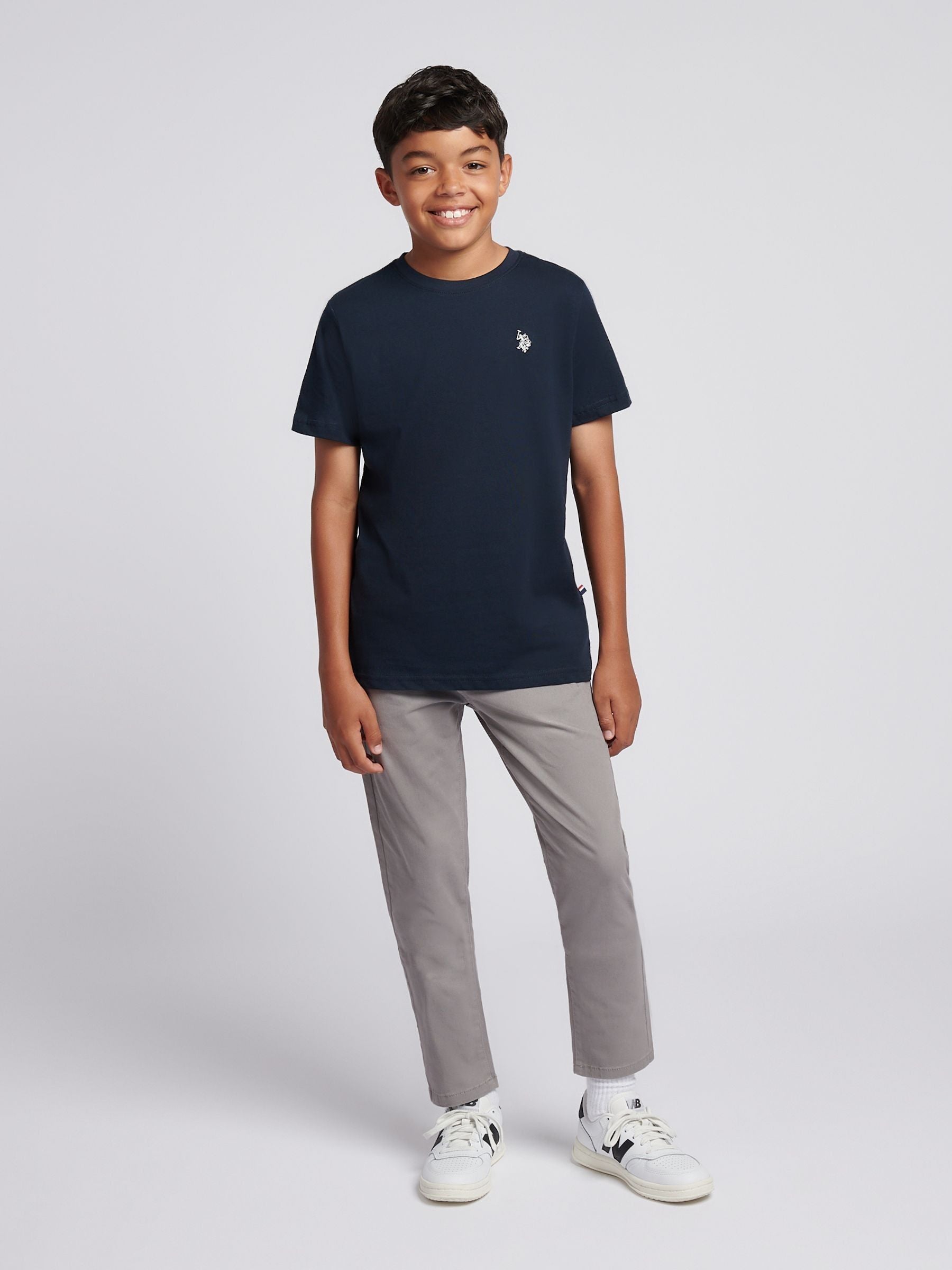 Dsiney Kidz - U.S. Polo Assn. Blue Boys Back Graphic T-Shirt image 3