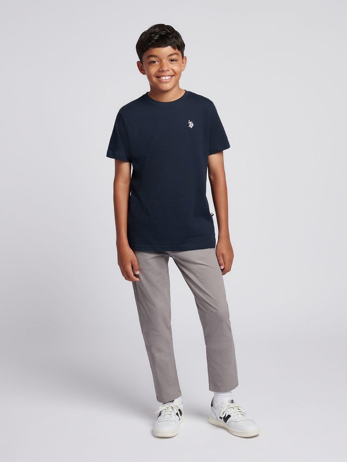 Dsiney Kidz - U.S. Polo Assn. Blue Boys Back Graphic T-Shirt image 3