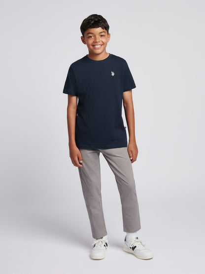 Dsiney Kidz - U.S. Polo Assn. Blue Boys Back Graphic T-Shirt image 3