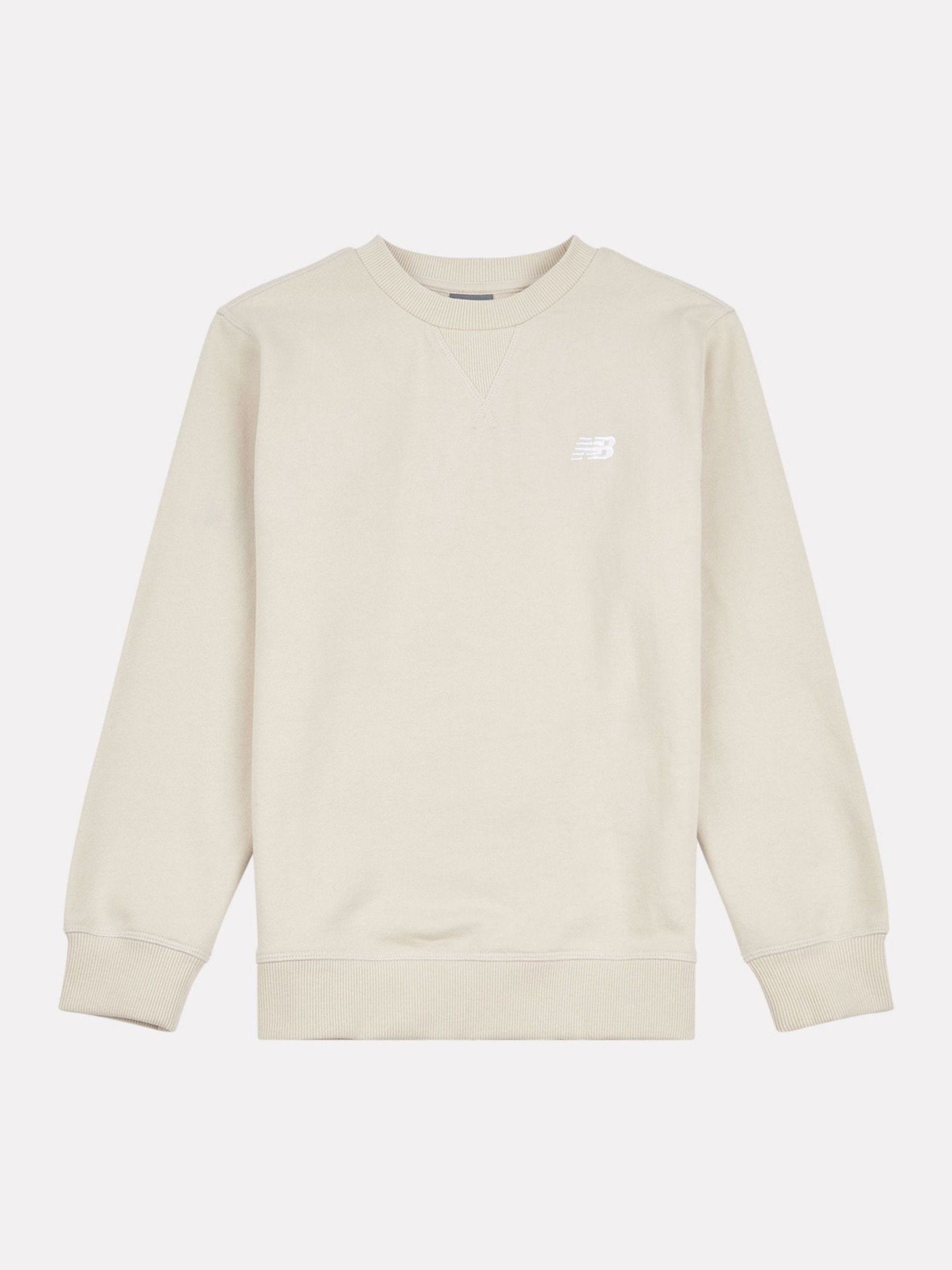 Dsiney Kidz - New Balance Brown French Terry Small Logo Crew Sweatshirt image 6