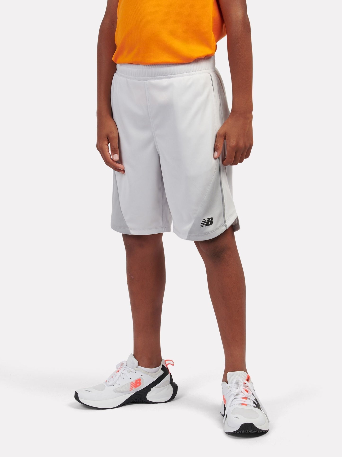 Dsiney Kidz - New Balance Grey Panelled Football Shorts image 1
