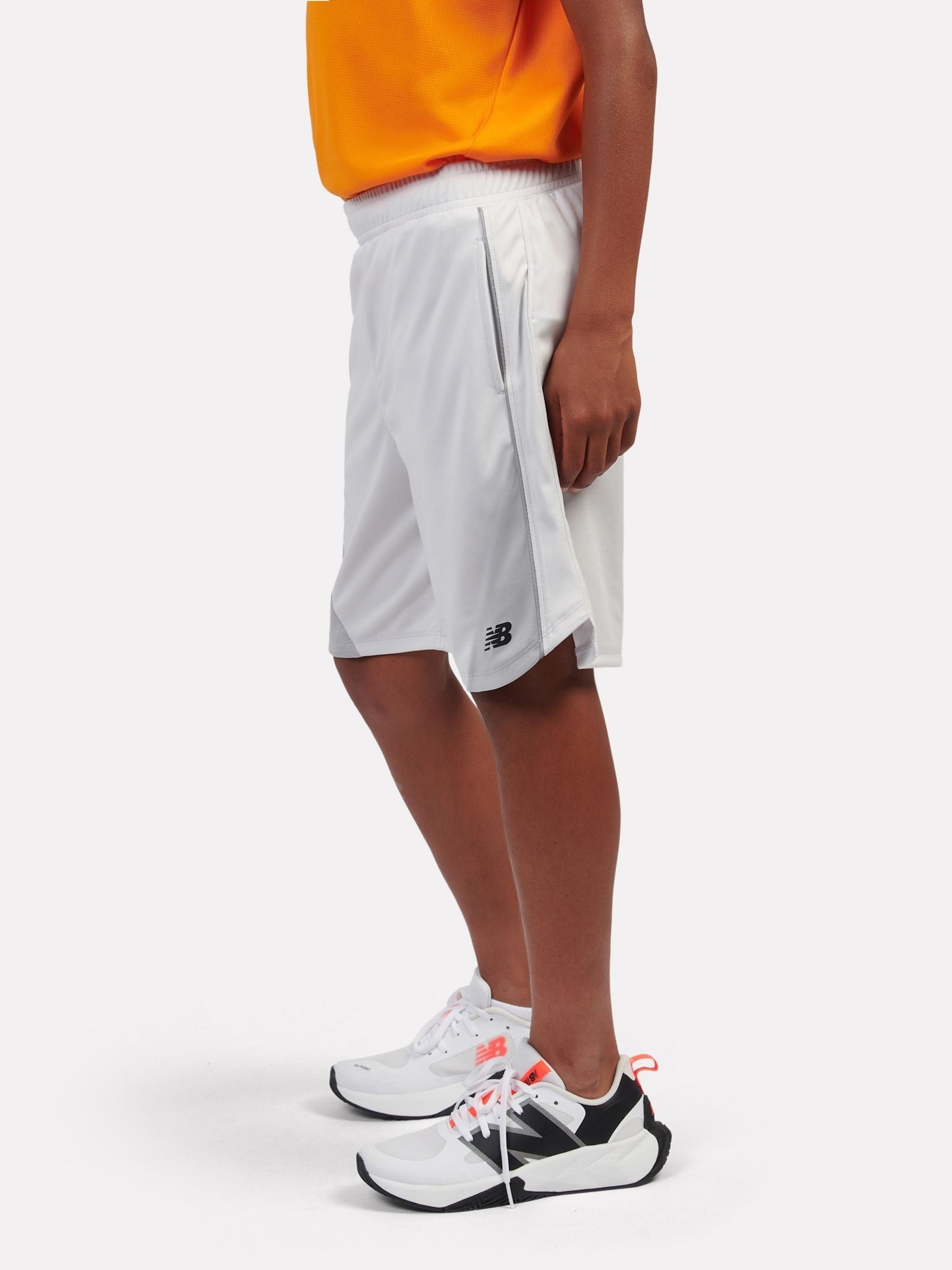 Dsiney Kidz - New Balance Grey Panelled Football Shorts image 4