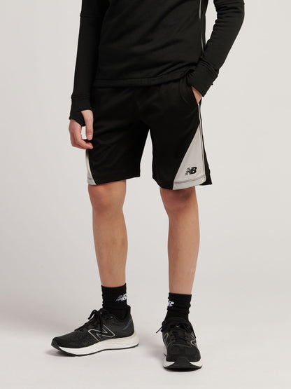 Dsiney Kidz - New Balance Black Panelled Football Shorts image 1