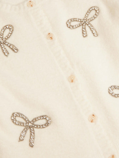Monsoon Natural Bow Embellished Cardigan - image 4