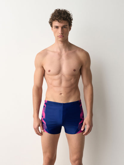 Dsiney Kidz - Navy/Pink Single Active Motionflex Swimming Trunks image 2