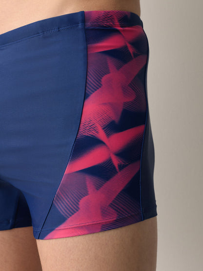 Dsiney Kidz - Navy/Pink Single Active Motionflex Swimming Trunks image 3