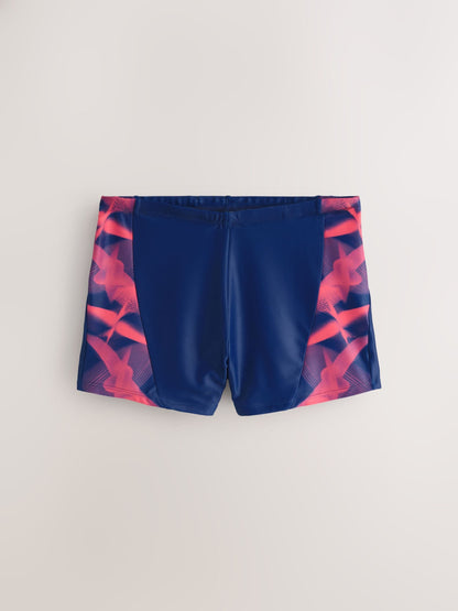 Dsiney Kidz - Navy/Pink Single Active Motionflex Swimming Trunks image 5