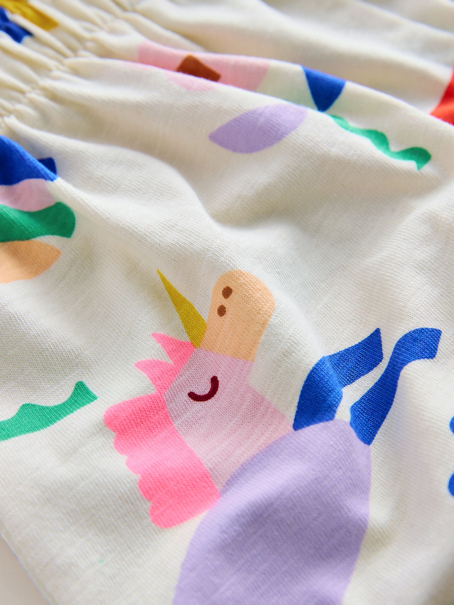 Unicorn Top & Shorts Set 2 Pack (3mths-7yrs) image 9