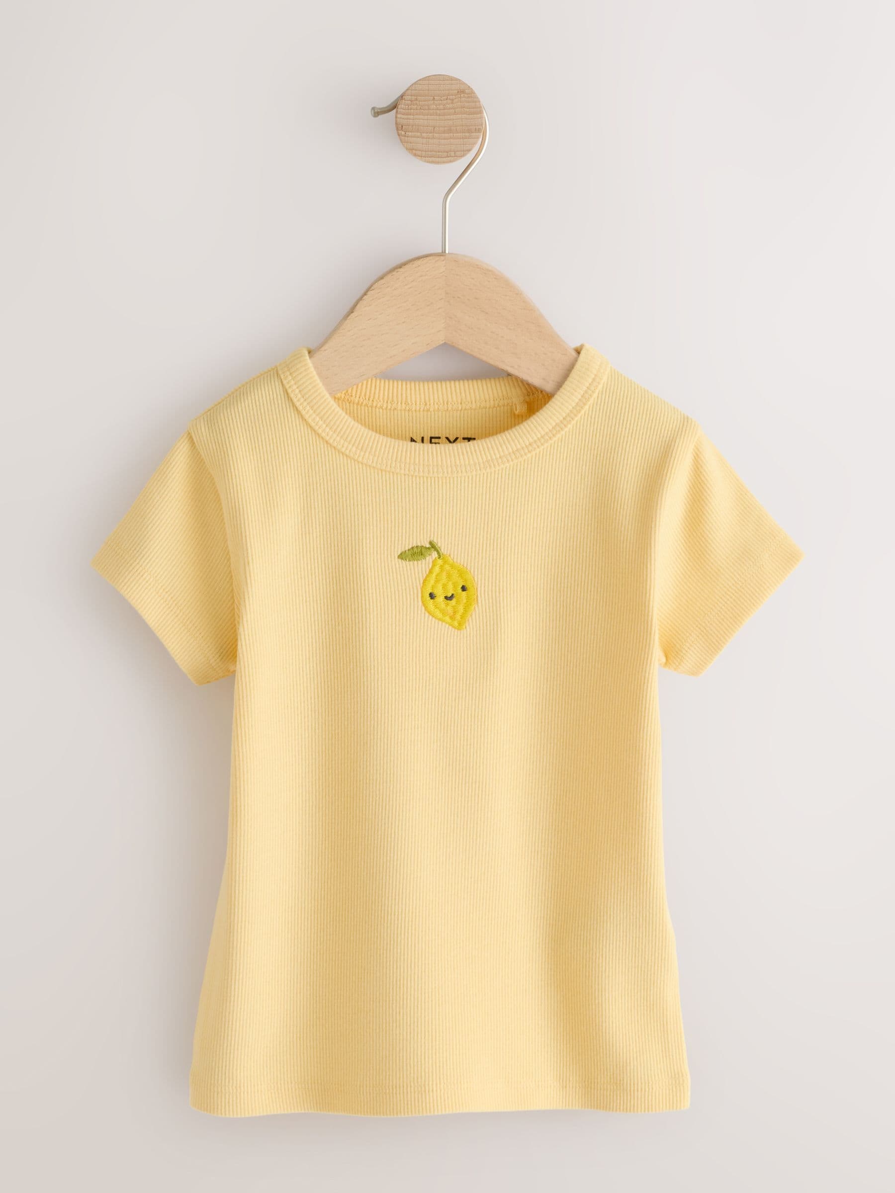 Dsiney Kidz - Bright Fruit Short Sleeve T-Shirts 5 Pack (3mths-7yrs) image 4