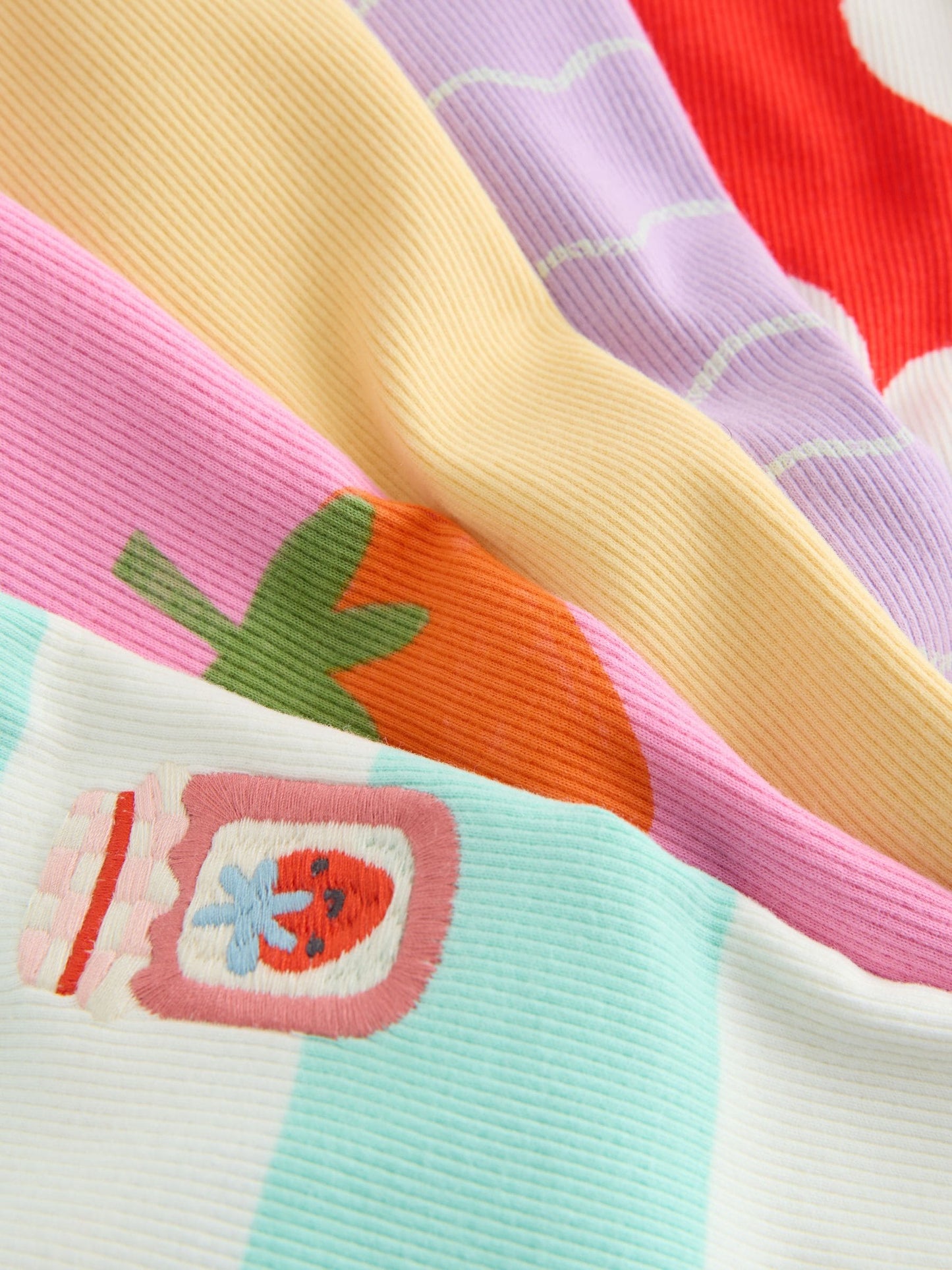 Dsiney Kidz - Bright Fruit Short Sleeve T-Shirts 5 Pack (3mths-7yrs) image 8