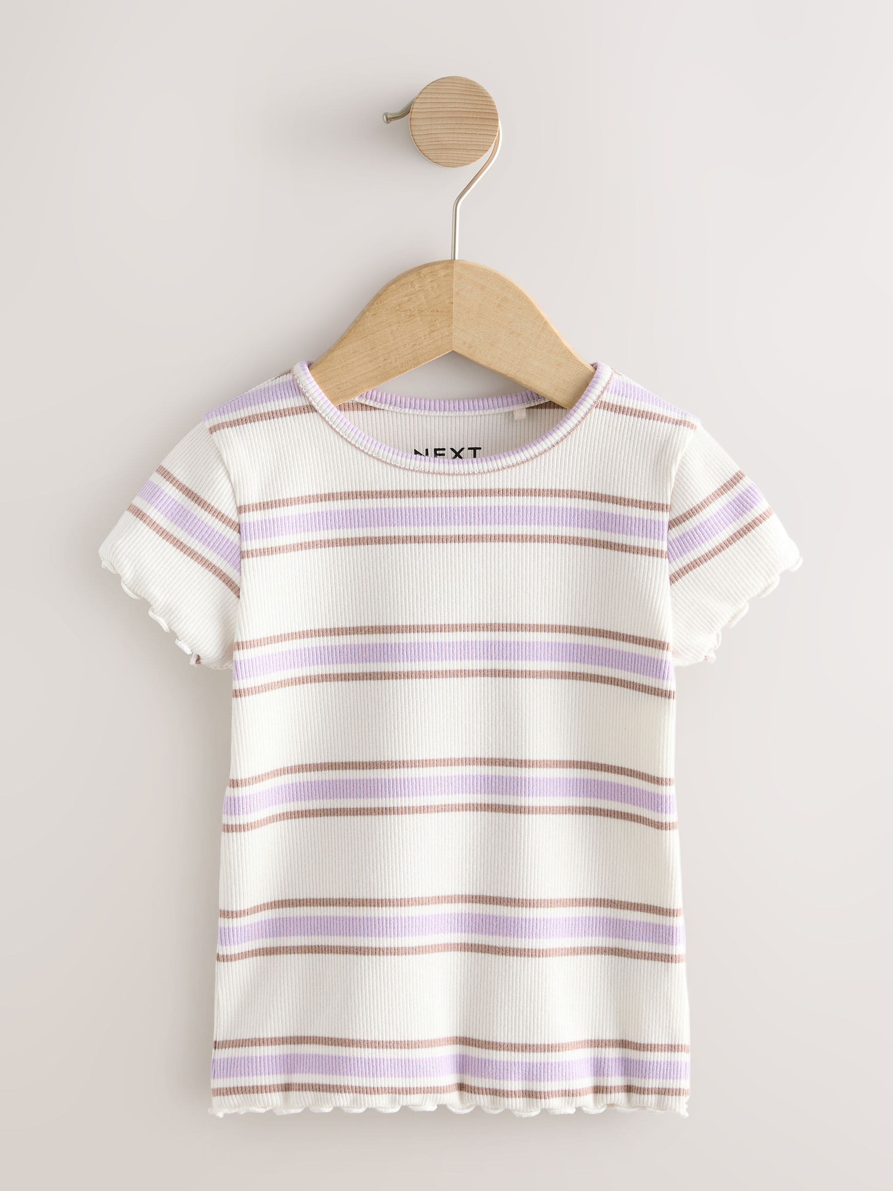 Dsiney Kidz - Neutral Short Sleeve T-Shirts 5 Pack (3mths-7yrs) image 6