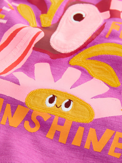 Orange/Purple T-Shirts 4 Pack (3mths-7yrs) image 8